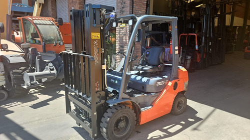 Autoelevador Toyota 2500k Nafta Gas Torre 4,70mtrs 32-8fg25