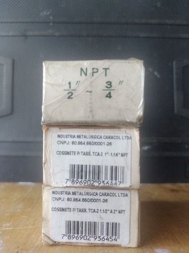 Cossinetes P/ Tarraxa Caracol Tca2 - 1 .1/2 A 2 . Npt