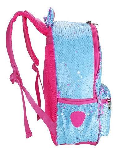 Mochila Lentejuela Reversible Primaria Gato Wilys Wk080