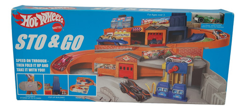 Pista Hot Wheels Sto And Go Nueva Cerrada Del 2015