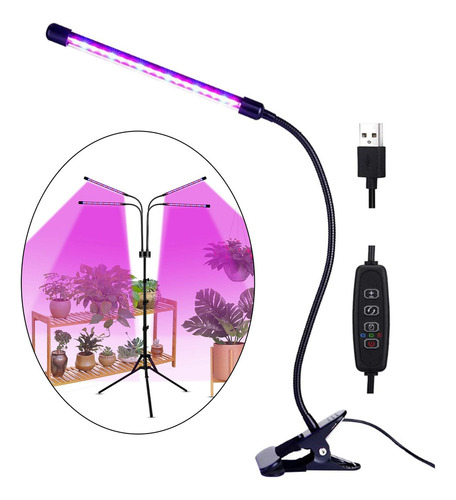 * Lámpara Led For 1 Tubo