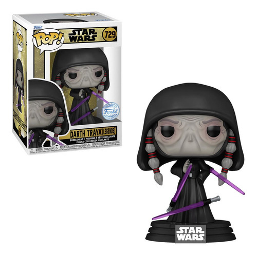 Funko Pop Star Wars Darth Traya 729 Leyendas