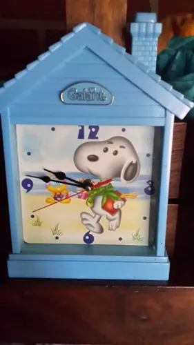 Reloj De Pared Snoopy (Usado)