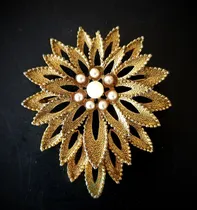 Comprar Antiguo Prendedor Ingles Para Damas Con Perlas Del Siglo Xix