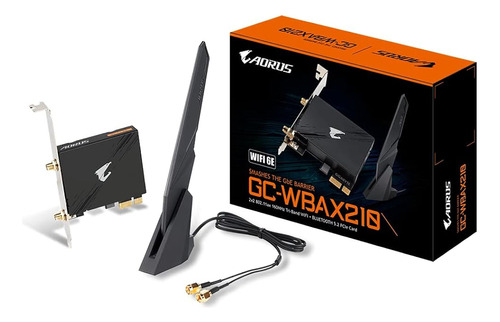 Gigabyte Wifi 6e Gc-wbax210 (2x2 802.11ax/ Wifi Tribanda/ Bl