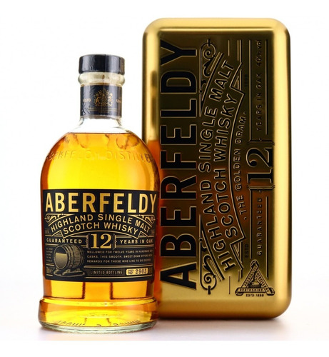 Whisky Aberfeldy Highland Single Malt Scotch 12 Años