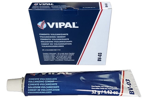 Solucion Cemento Pegamento Para Parche Vipal Bv-03 X 6 Uds.