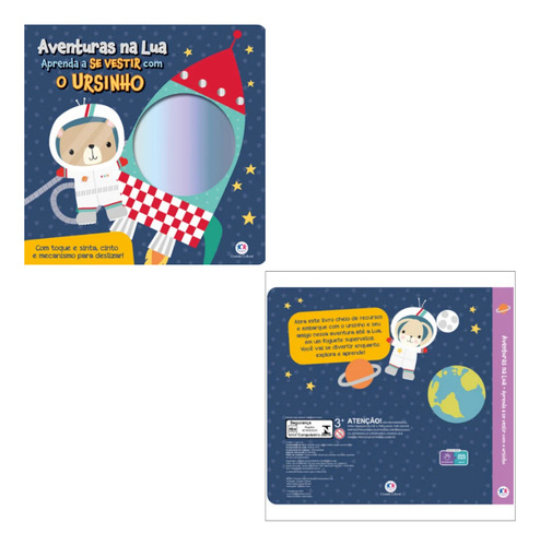 Livro Cartonado Aventuras Na Lua De Susie Brooks Ano 2024 Da Editora Ciranda Cultural