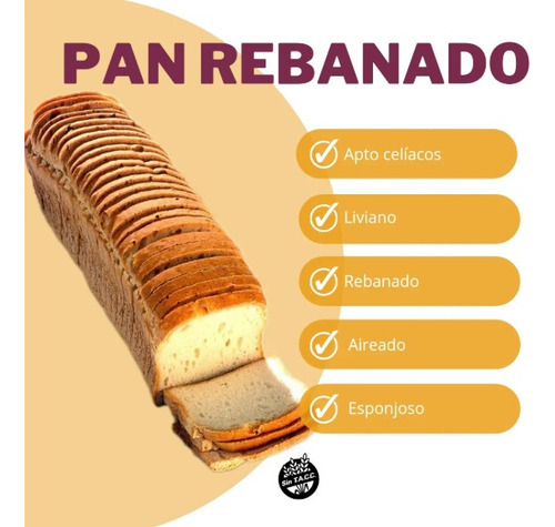 Pan De Molde Sin Tacc Kapac Fortificado C/ Vitamin B 600g Fw