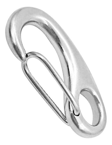 Gancho De Resorte Marino De Acero Inoxidable Con Clip 4pcs