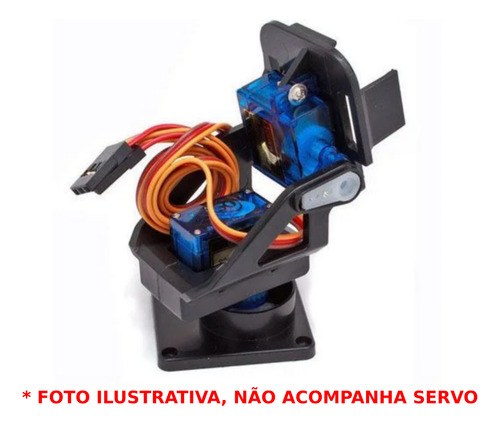 4 X Suporte Para Servo Motor Sg90 Robótica Arduino Modelismo