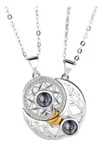 Comprar Collar Parejas Imantado Sol Y Luna Te Amo 100 Idiomas X 2