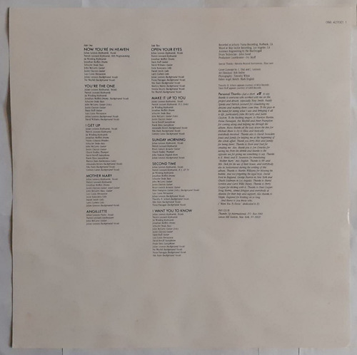 Lp - Julian Lennon - Mr. Jordan C/encarte 1989 Virgin (Usado)