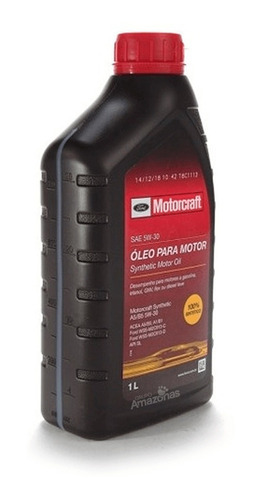 Oleo Motor Original Motorcraft Fiesta 2006 Ford