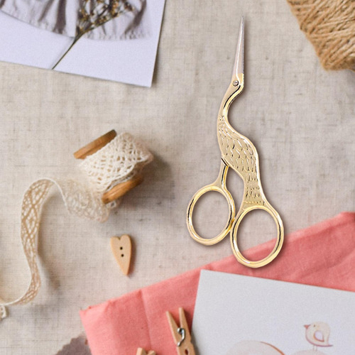 2x Tijeras De Diseño De Grúa De Estilo Vintage Tijeras De