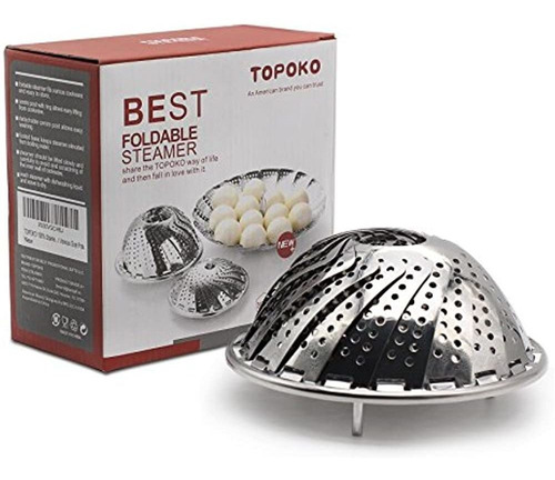 Canasta De Vapor Vegetal Topoko Se Adapta A La Olla Instantr