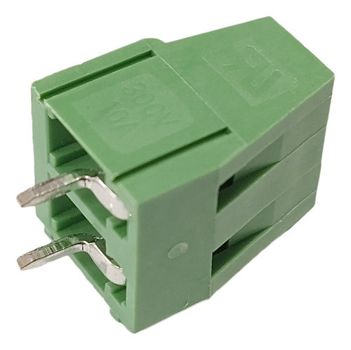 Terminal Block 2 Pin, Paso 3.962 Mm (10 Piezas)