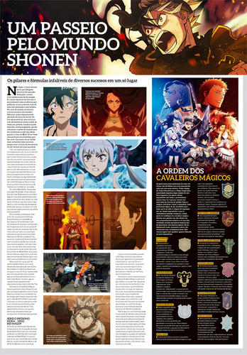 BlackClover - Superpôster Anime Invaders, de Editora Europa. Editorial Editora Europa Ltda., capa mole em português, 2021
