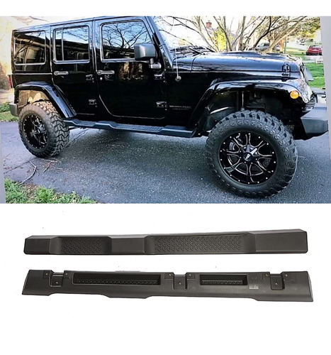 Tabla Estribo Para Jeep Wrangler Jk Puerta Nerf Barra