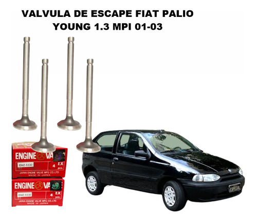 Valvula De Escape Fiat Palio Young 1.3 Mpi 01-03