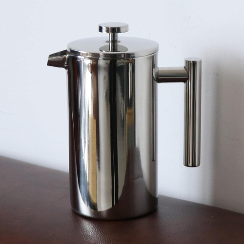 Cafetera Prensa Francesa Cafetera Espresso Aislada 1000 Ml