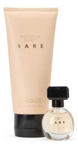 Kit Victorias Secret Bare Perfume + Crema