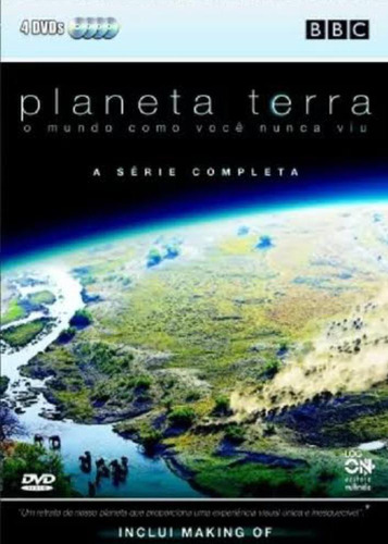 Dvd Box Planeta Terra Original 4 Dvds Bbc A Série Completa