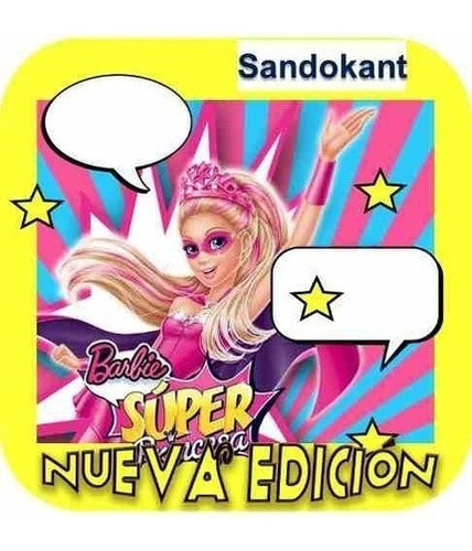 Kit Imprimible   Fiesta De Barbie Super Princesa