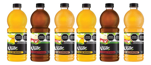 Jugo Del Valle Surtido 6 Pz De 1 Litro