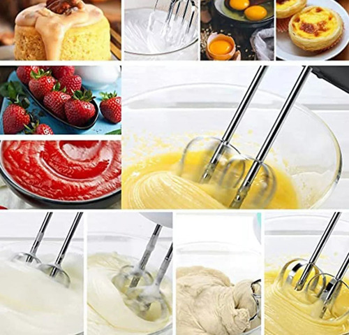 Batidora Electrica De Mano 7 Velocidades, Cocina Reposteria