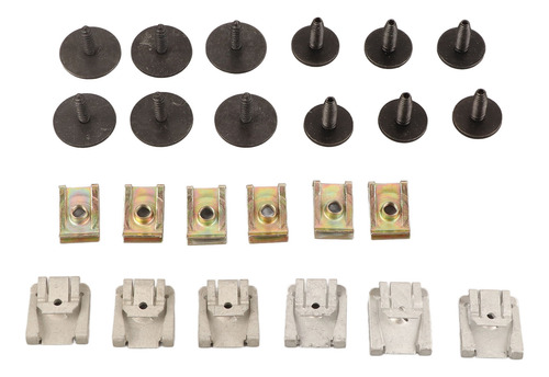 Tornillo Para Bandeja Inferior Del Motor, 24 Piezas De Clips