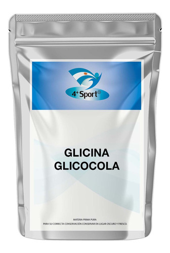 Glicina Glicocola Pura 1 Kilo ( Potencia Colágeno ) 4+