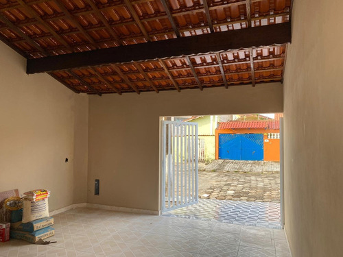 Imagem 3 de 12 de Cód Ma1111 Casa Nova Pé Na Areia Com Piscina Em Mongaguá