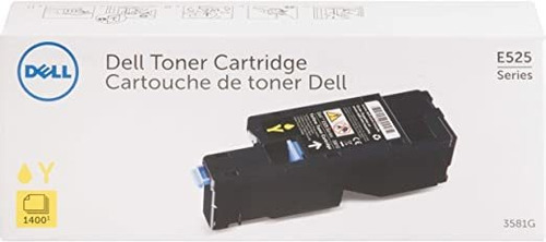 Cartucho De Tóner De Dell 3581g Amarilla Para Impresoras Lás