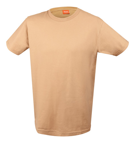 Remera Spt Hombre No Yes Manga Corta Beige