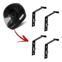 Comprar Kit 4 Suportes De Capacete Para Pendurar Em Parede Reforçado