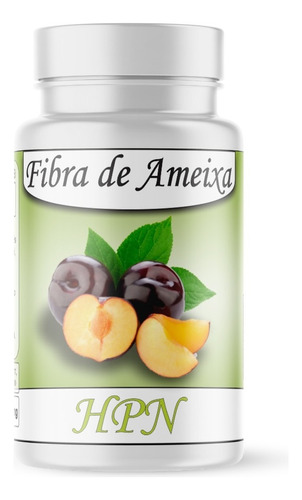 Fibra De Ameixa Produto 100% Natural 60 Cápsulas De 500 Mg