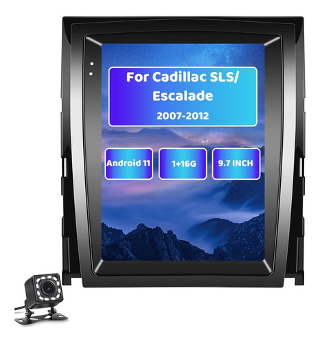 Estéreo De Coche Android 11 Para Cadillac Sls/escalade 2007-