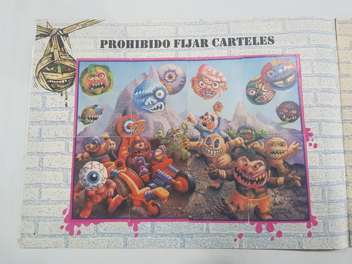 Imagen 6 de 10 de Antiguo Álbumes Figuritas Mad Balls Cromy Completo Mag 58823