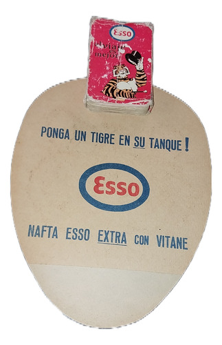 Lote Articulos Publicitarios Antiguos De Esso (Usado)
