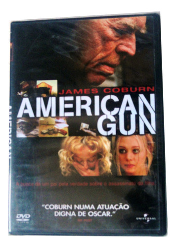 Dvd American Gun / James Coburn Novo Original Lacrado