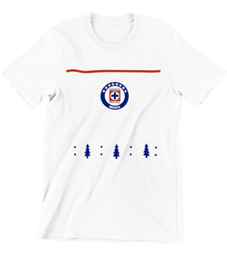 Playera Estampado Cruz Azul Navide O