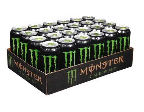 Monster Energy Bebida Energética 24 Piezas De 473ml
