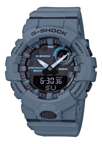 Reloj Casio G Shock De Hombre E-watch Correa Azul Grisáceo