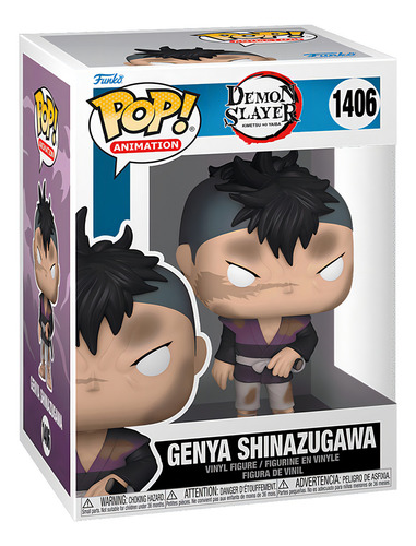 Boneco Funko Pop Demon Slayer Genya Shinazugawa 1406