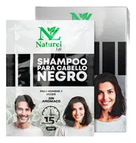 Comprar Shampoo Naturel Canas Color Negro Adios Canas 5 Minutos