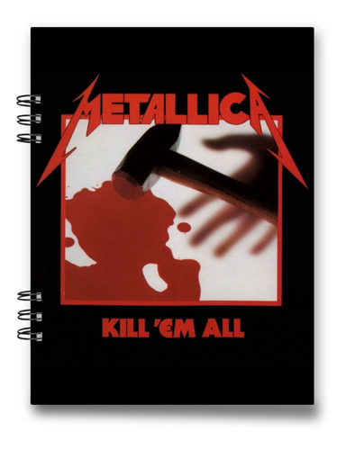 Cuadernos Metallica 15x20 Cms 100 Hojas 