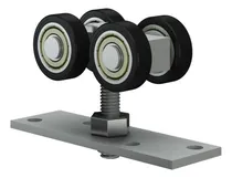 Comprar Carro 172 Blindado Nylon Portón Corredizo Riel 38mm X6