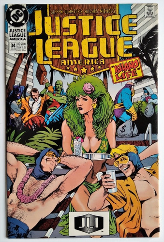 Justice League America 34 Adam Hughes Dc Comics Batman Am03