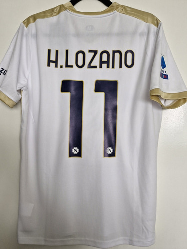 Jersey Napoli Ssc Mediano / Hirving Lozano 11 Emporio Armani